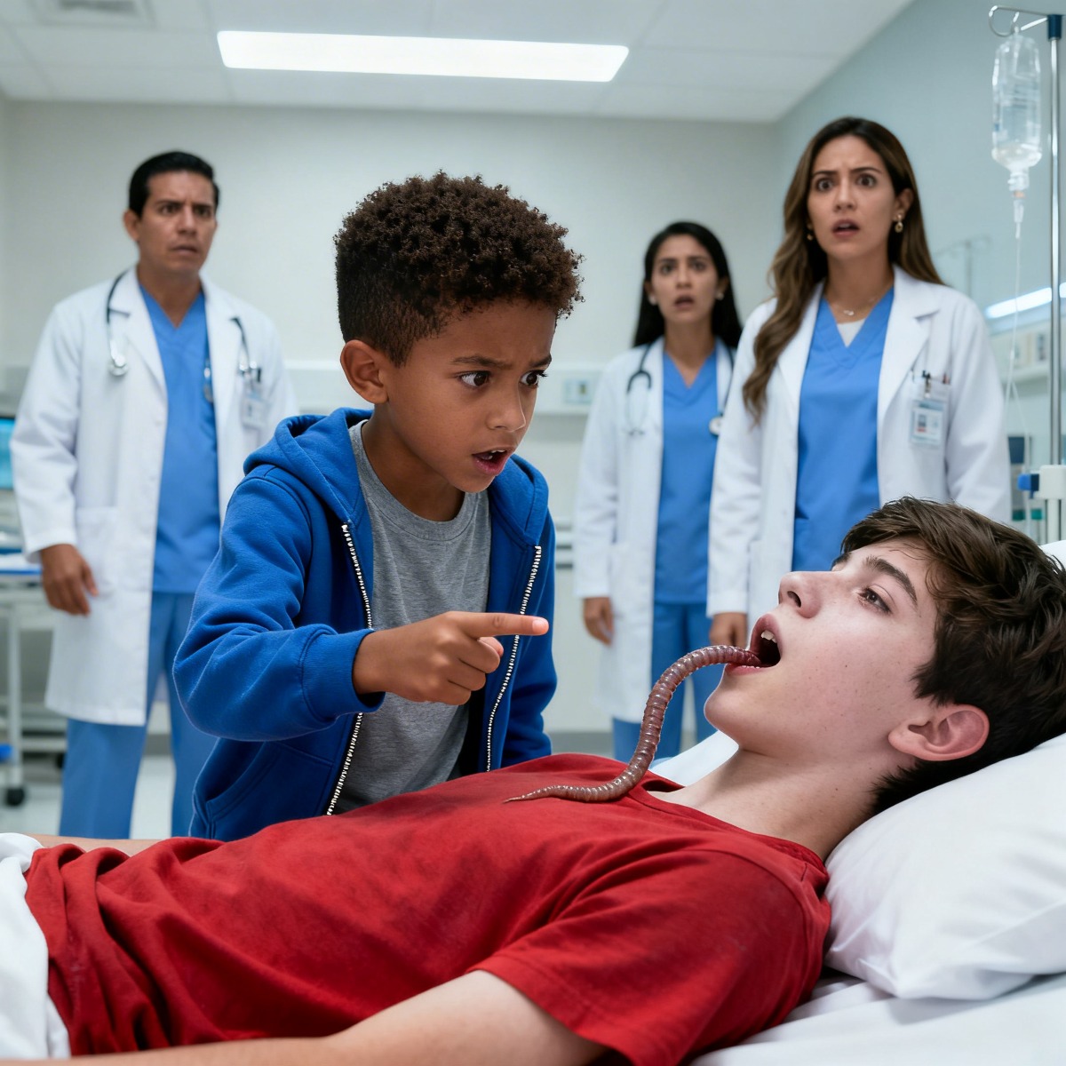 18 doctors couldn't save the millionaire's son until this poor Black boy pointed out what they had overlooked