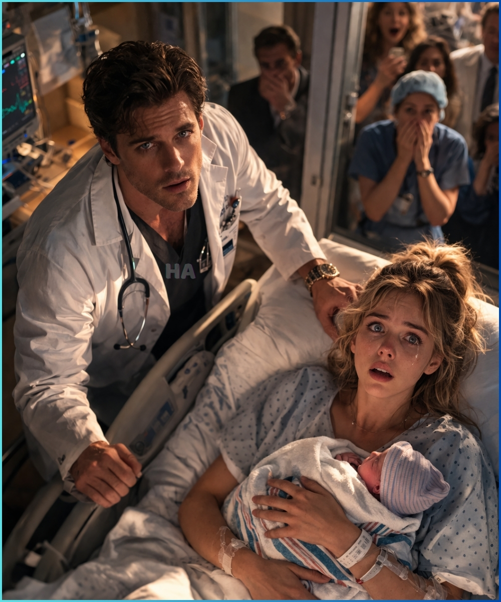 She Came In Bleeding With Twins… Then Looked Up and Saw the Billionaire Ex Who Once Broke Her Standing Over the Operating Table