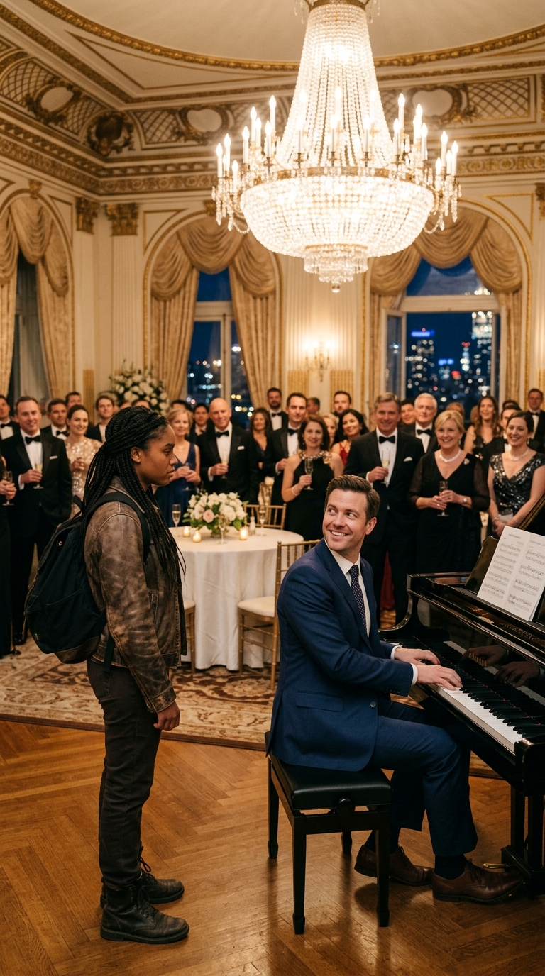 From Homeless to Genius: The Piano Performance That Destroyed a Billionaire’s Pride