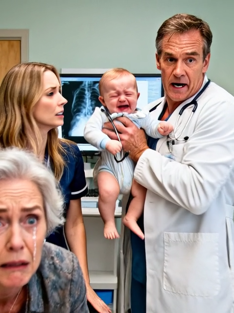 My son’s wife dropped off my grandson, her hands shaking as she said, “He’s just fussy.” But his screams weren’t normal. I lifted his onesie and saw his tiny back covered in black bruises.