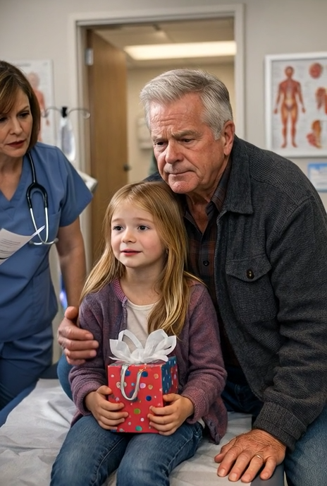 I Drove To My Son's House To Drop Off A Birthday Gift. My Granddaughter Pulled Me Close And Whispered: "Grandpa, Can You Ask Mom To Stop Putting Things In My Juice?" I Rushed Her To The Doctor. When The Results Came Back, The Doctor Went Silent