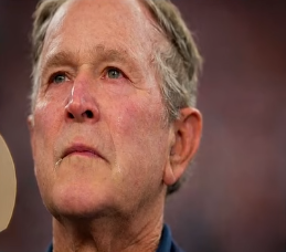 OMG new  Former President George W. Bus h recent