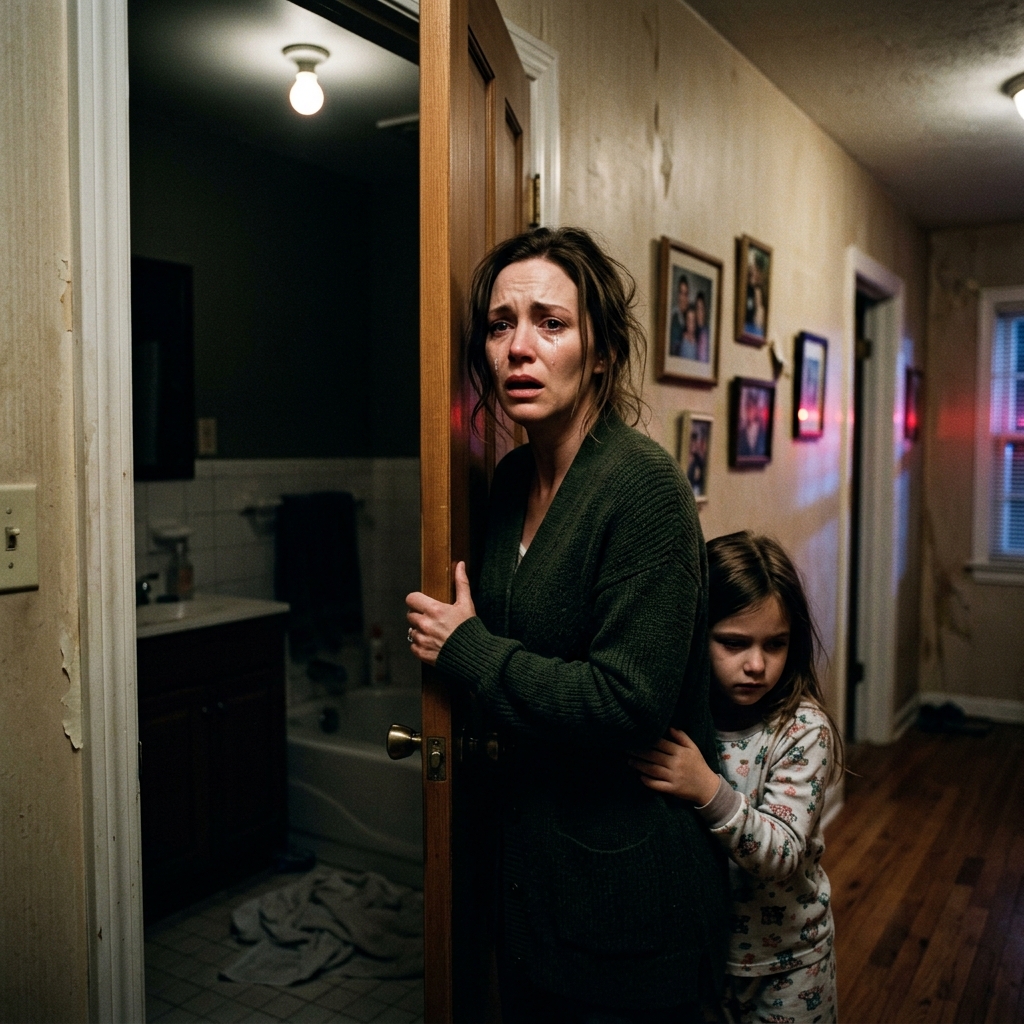 My 5-year-old daughter used to bathe with my husband, and they were always in there for over an hour. One day, I asked her, “What are you doing in there?” She lowered her head, tears filling her eyes, but said nothing. The next day, I quietly peeked into the bathroom—and the moment I saw what was happening, I ran straight to the police.