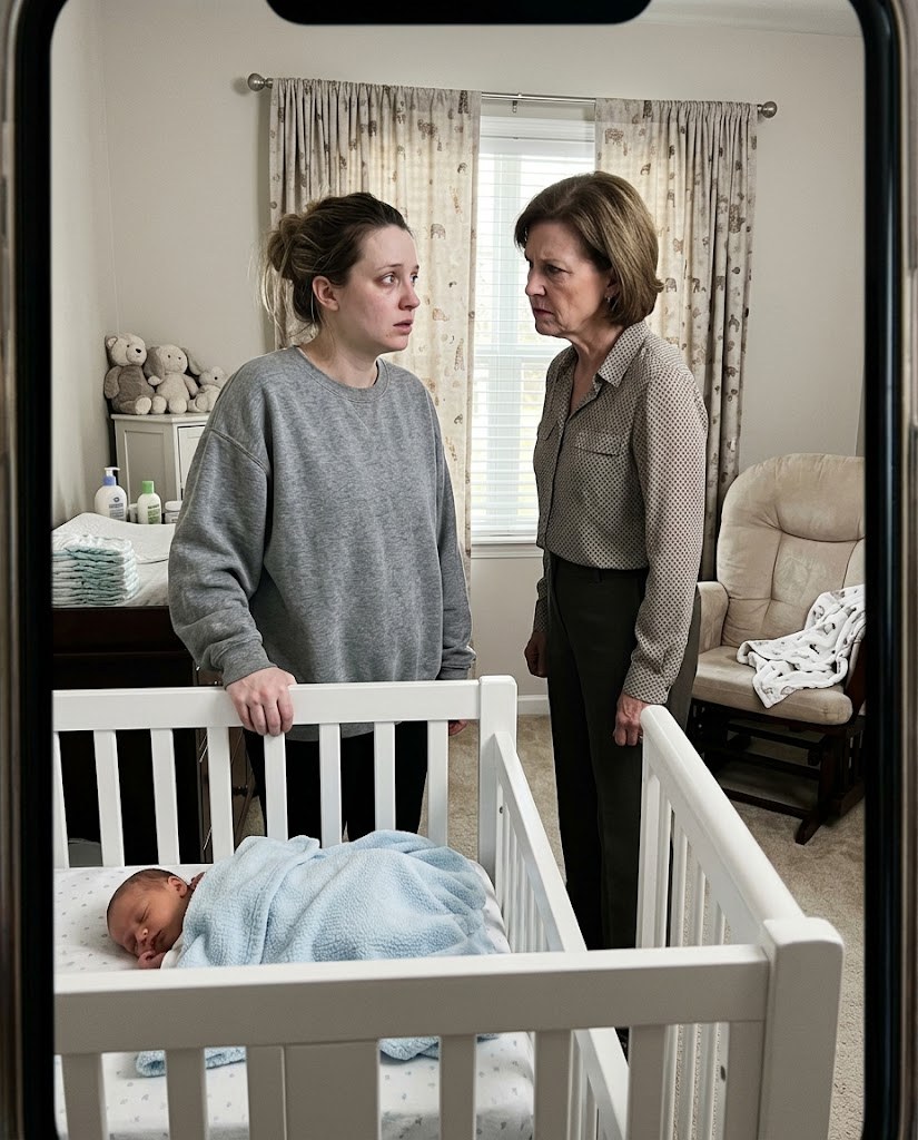 I installed a baby cam to check why my newborn kept waking up crying