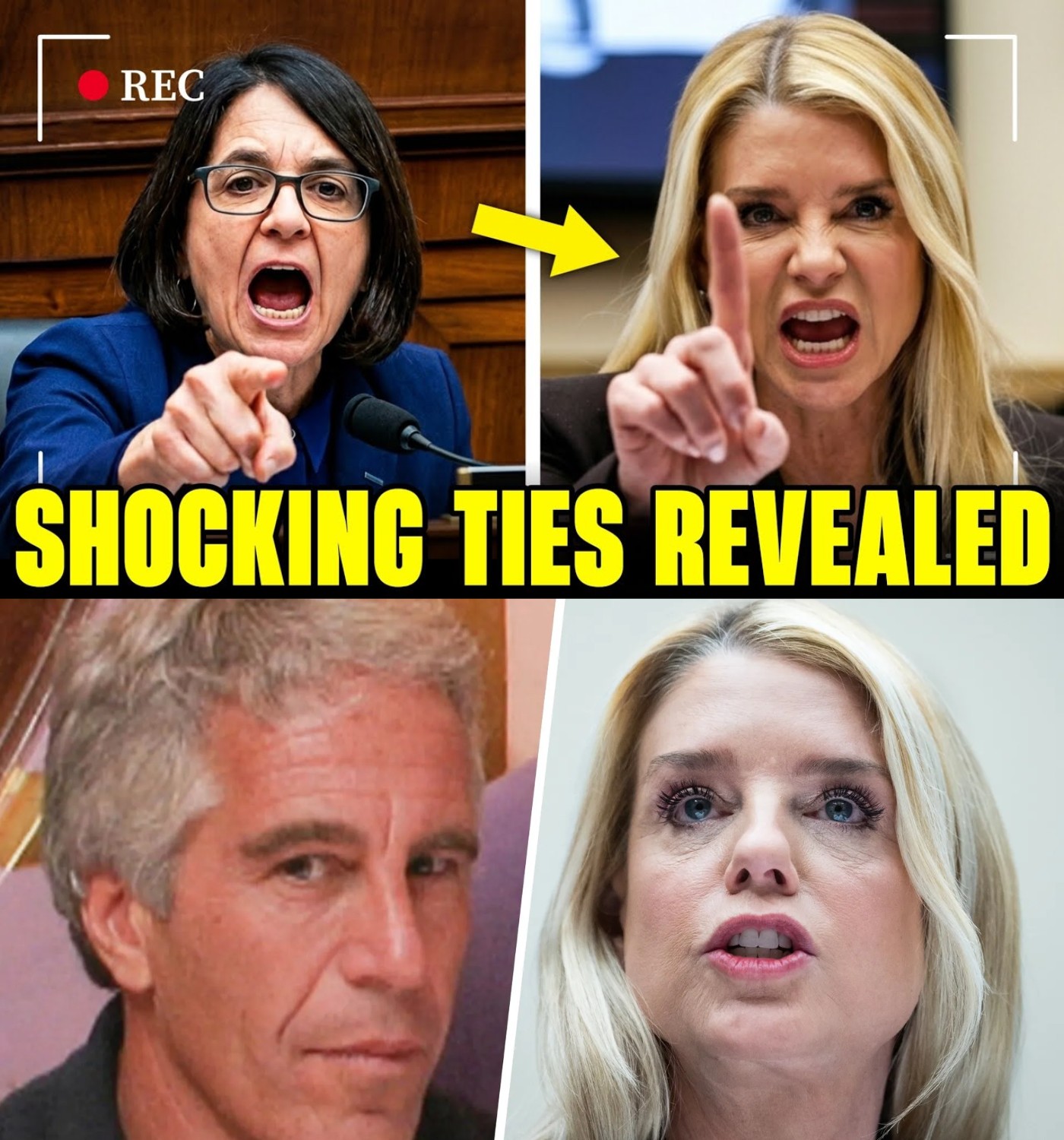 Rep. Balint Confronts Bondi Over Unredacted Epstein Files and Senior Trump Official Ties