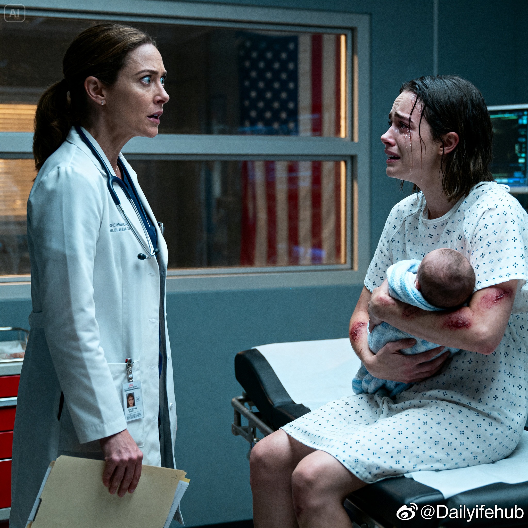 I am her doctor, and the moment I saw the finger-shaped bruises on her arms, I realized her husband had been threatening her: “If you ruin my life with this baby, you won’t live to raise it.” That was the day a seemingly perfect husband was exposed as a monster hiding behind a smile and a newborn’s cry
