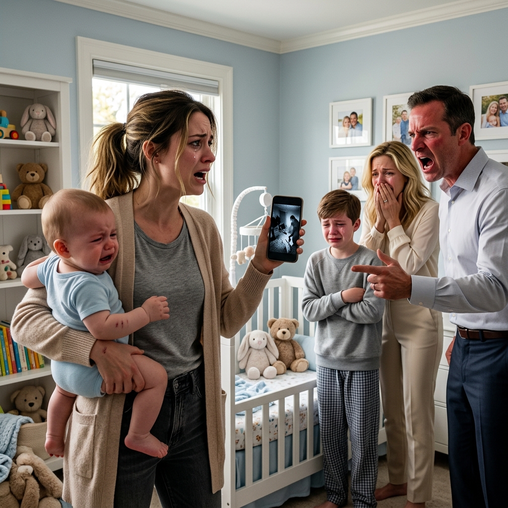 The Baby’s Bruises Vanished by Afternoon… But the Nanny’s Hidden Camera Caught What Happened at Night