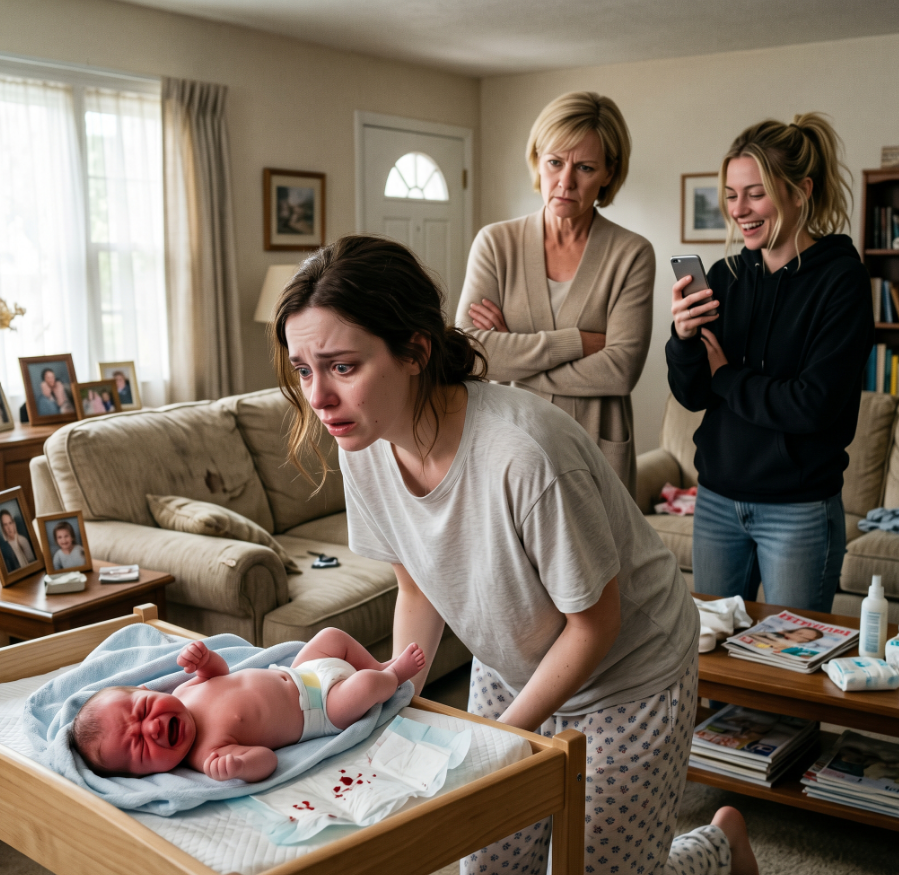 My Newborn Wouldn’t Stop Crying—Then My Mother Called Me A Failure, My Sister Mocked Me, And What I Found In The Diaper Left Me Shocked