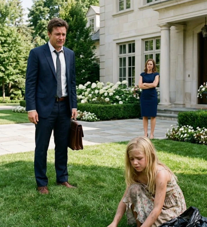 The millionaire came home two weeks early expecting gratitude, hugs, maybe tears. What he found instead was his eight-year-old daughter dragging trash bags across the g…