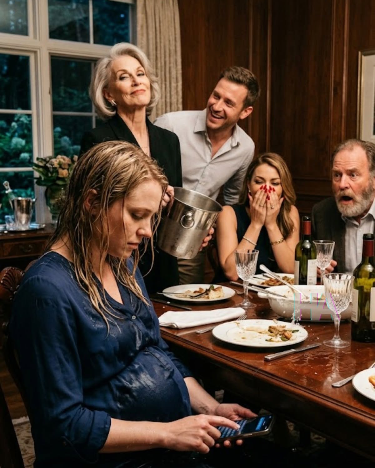 MY EX-HUSBAND'S RICH FAMILY POURED ICE WATER OVER MY HEAD AT DINNER... THEY HAD NO IDEA I SECRETLY OWNED THE BILLION-DOLLAR COMPANY THEY WORKED FOR