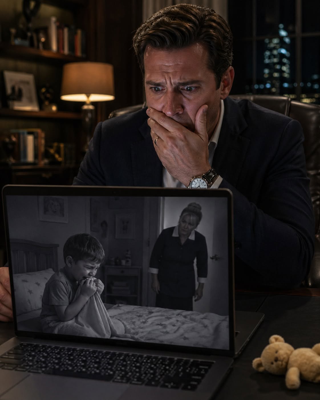 “DADDY, IT HURTS…” THE MILLIONAIRE PAID $3,000 A MONTH FOR THE BEST NANNY IN TOWN—UNTIL HIDDEN CAMERAS SHOWED WHY HIS 6-YEAR-OLD SON CRIED EVERY NIGHT