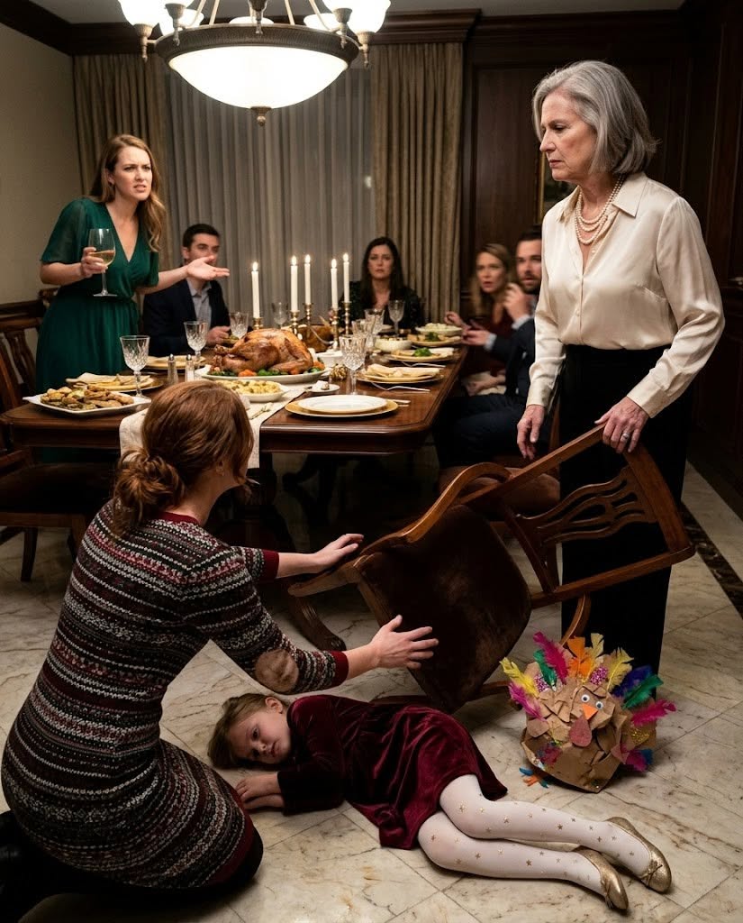 I paid for every dish on that Thanksgiving table, but my mother yanked my little girl away from it and snarled, “Move