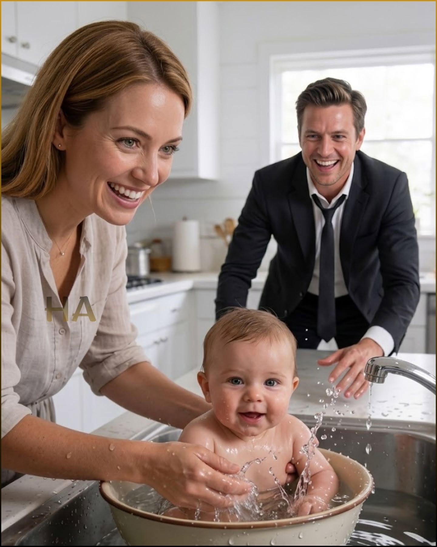 Billionaire fired the maid for bathing his baby in the kitchen sink… minutes later, his son stopped breathing