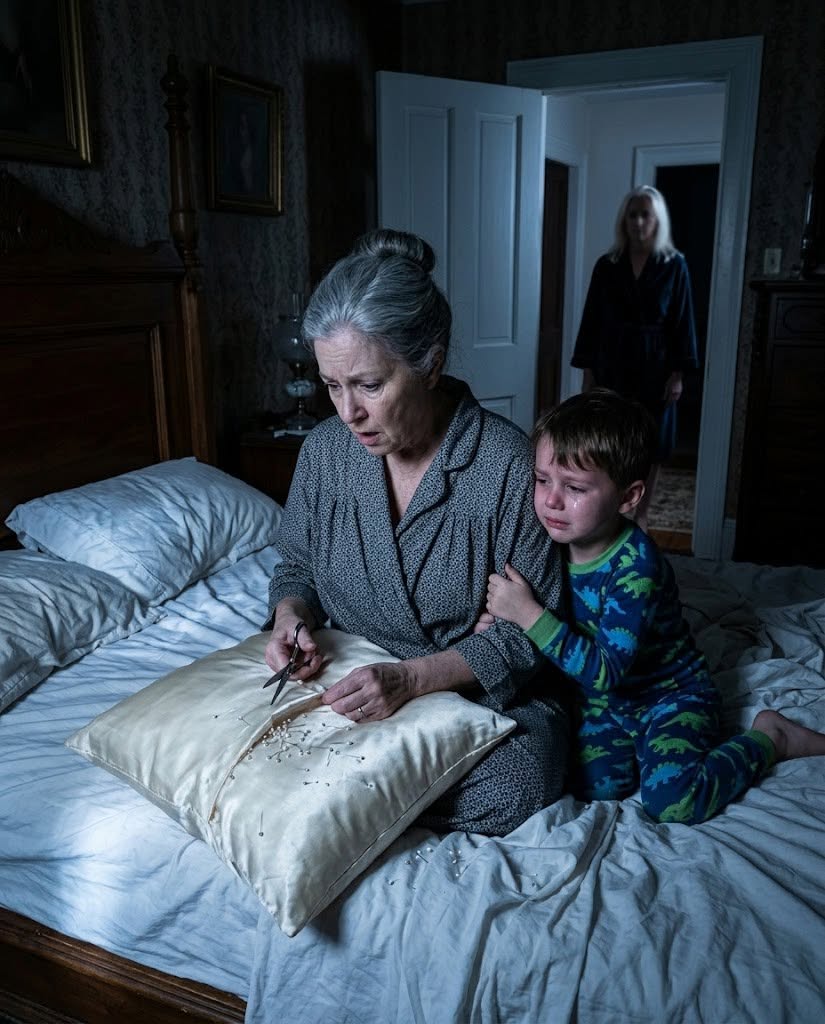 A BILLIONAIRE'S SON SCREAMED IN HIS SLEEP EVERY NIGHT... UNTIL THE NANNY OPENED HIS PILLOW AND DISCOVERED THE SHOCKING TRUTH.