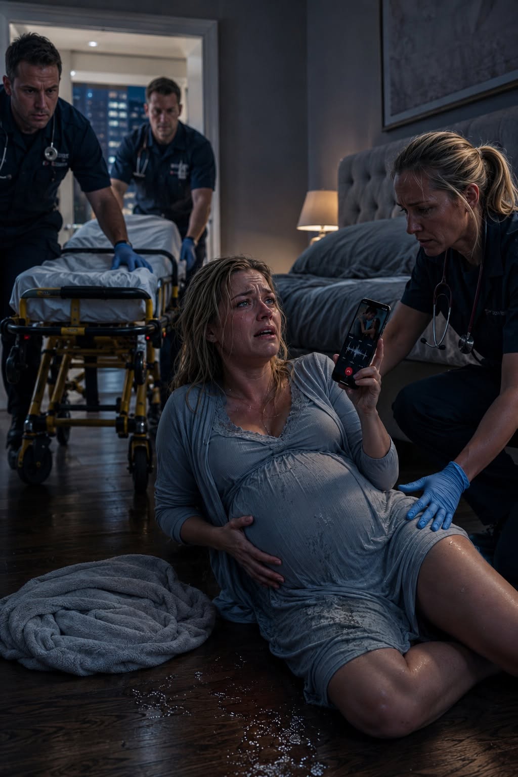 My Water Broke At 3:07 A.M., But When I Called My Husband, His Mistress Moaned—So I Sent The Audio To His Father And Exposed The Tea That Nearly Killed Our Baby.