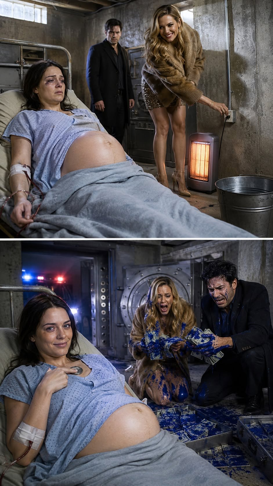 The moment my sister kicked my pregnant belly and whispered, “Freeze to death before that bastard is born,” she thought I was helpless