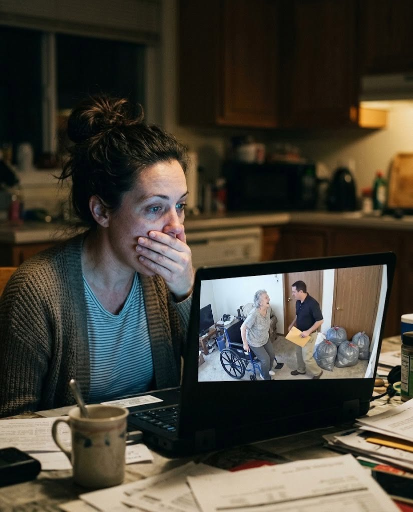 I Didn't Tell My Paralyzed Mother-In-Law That I Had Installed Cameras In The Apartment. In The Evening, I Sat Down To Watch The Recordings And Almost Fell Off My Chair