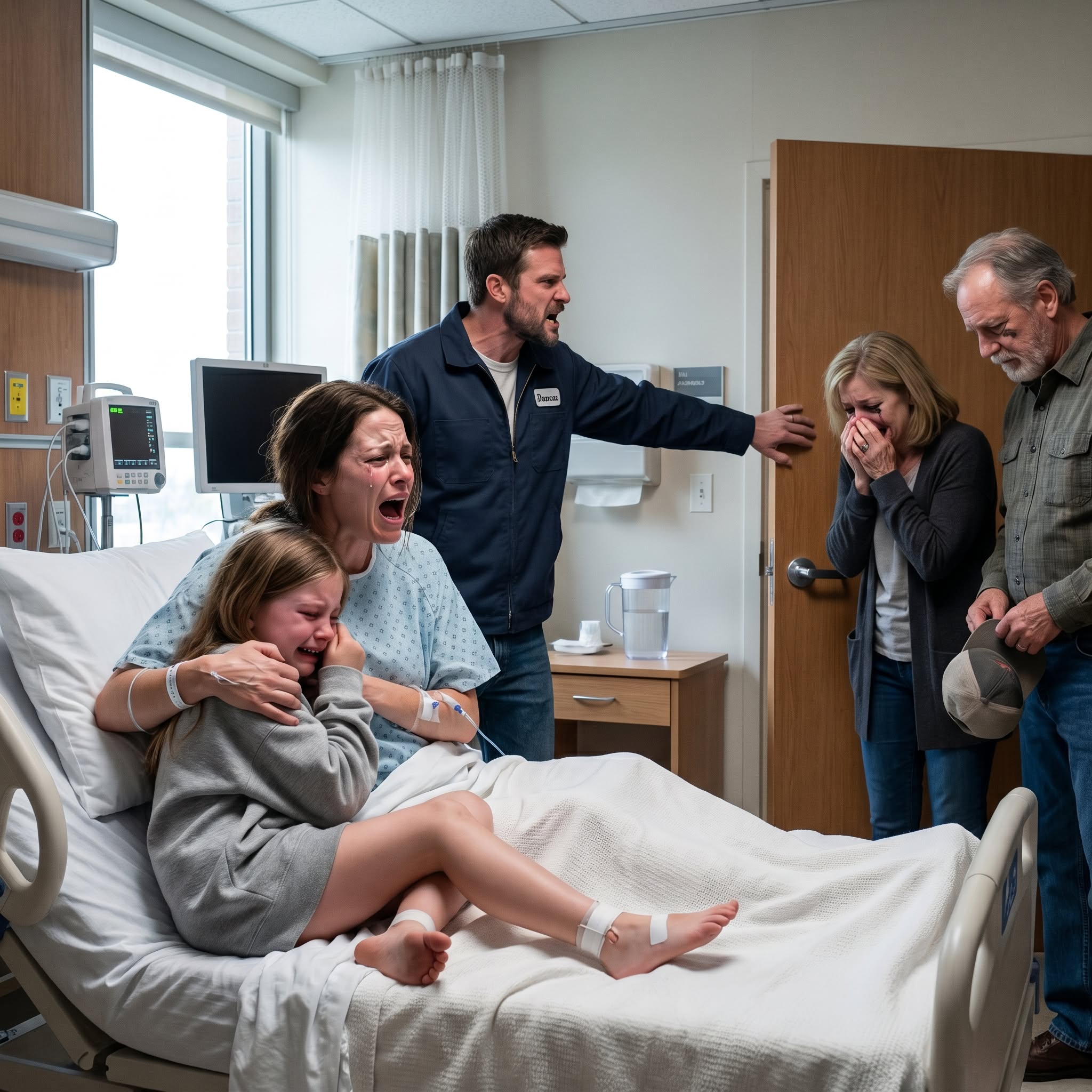 While i was in the hospital, my 7-year-old daughter called crying, “mom, help! i’m all alone!” — my family laughed, but the next morning they were begging me for forgiveness