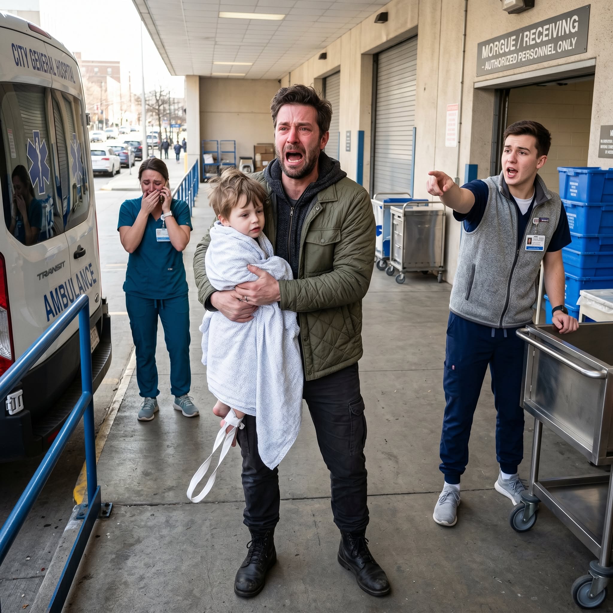 I thought I had lost my 3-year-old son forever when they sent him to the morgue