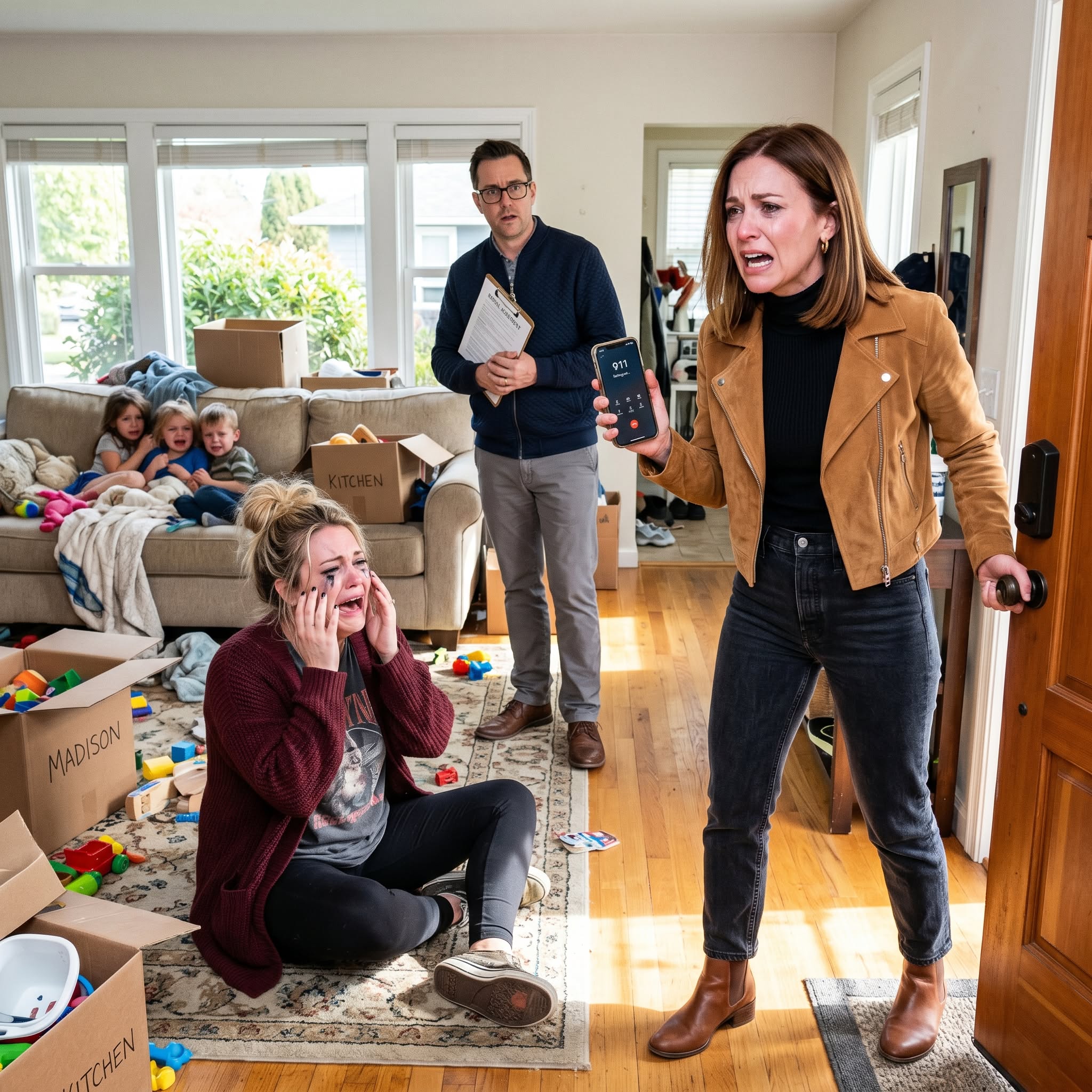When I Arrived at My Second Home With the Property Manager, Someone Was Already Living Inside. It Was My Sister and Her Three Kids