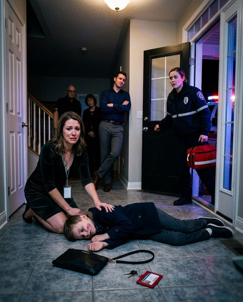 AT THE END OF MY COMPANY'S YEAR-END PARTY, I came home to find my son collapsed at the door
