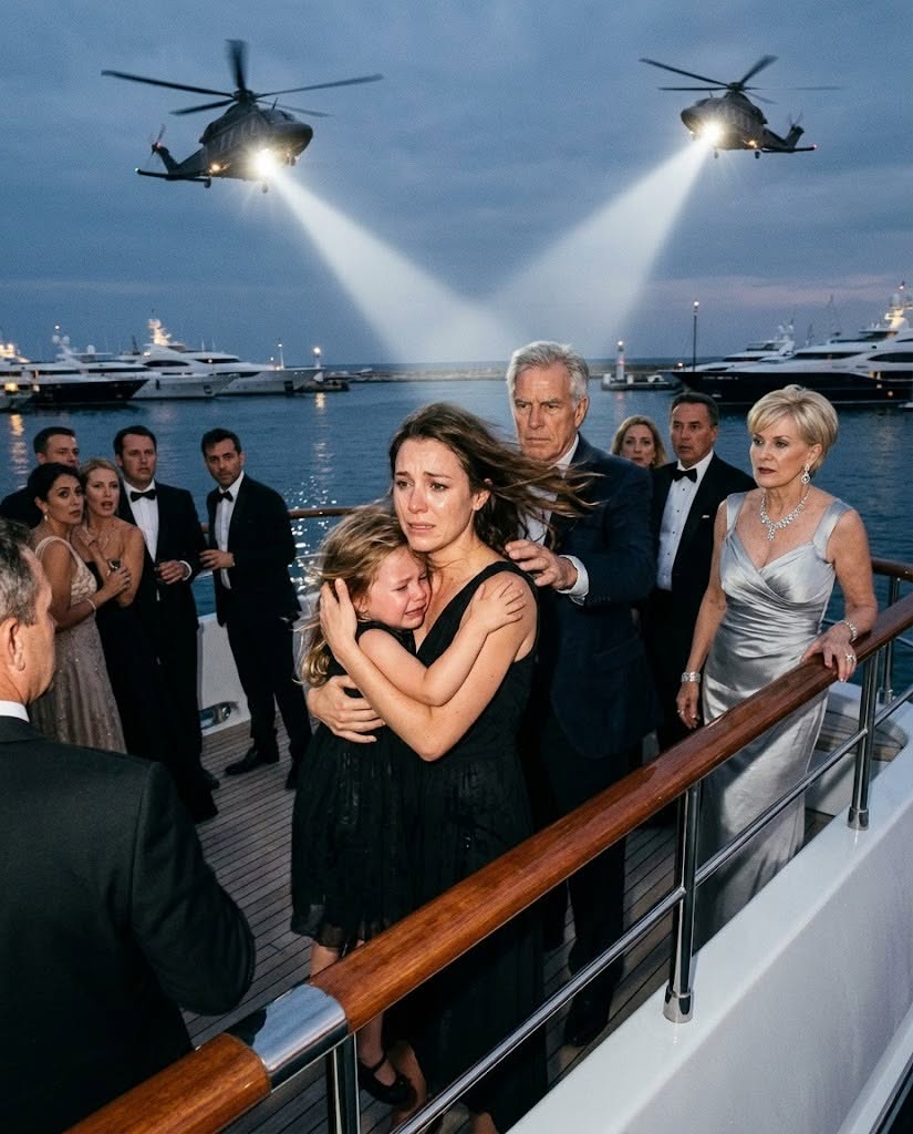 At my sister’s engagement party, my own mother shoved me—the “single mother”—and my so-called “illegitimate” little girl straight off the deck and into the freezing harbor.