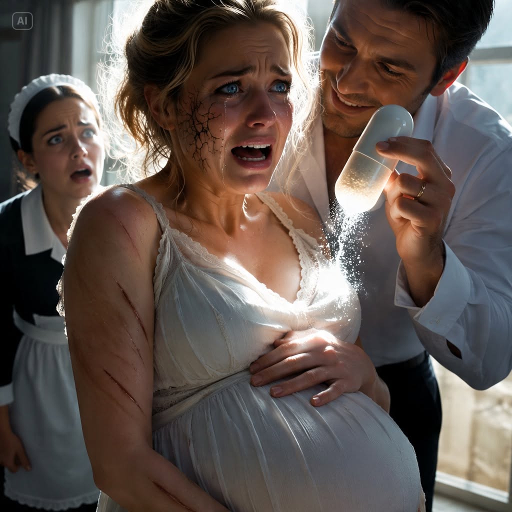 I'm Just a Maid, but When My Pregnant Boss Cried Tears of Shattered Glass, I Uncovered Her Husband's Sick Poison Pill Secret
