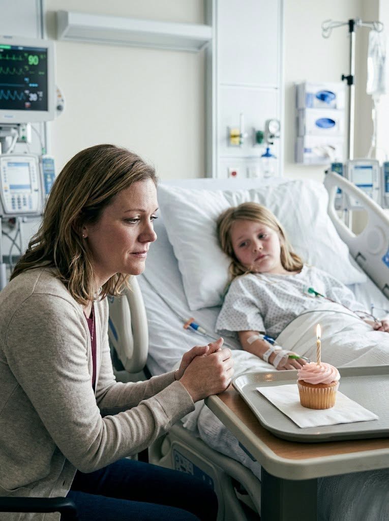 My 6-year-old daughter was on life support after a crash when my mom texted, “Don’t forget the cupcakes for your niece’s party tomorrow