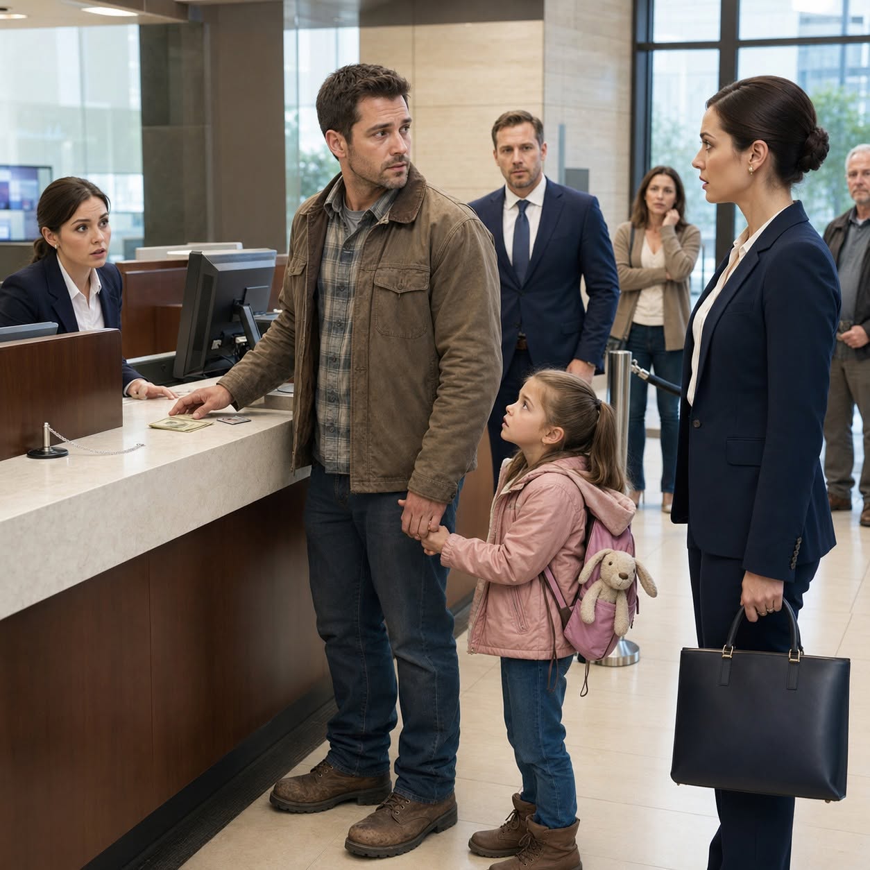 “I just need to withdraw $50,” the single dad said — the CEO smiled... then went completely silent