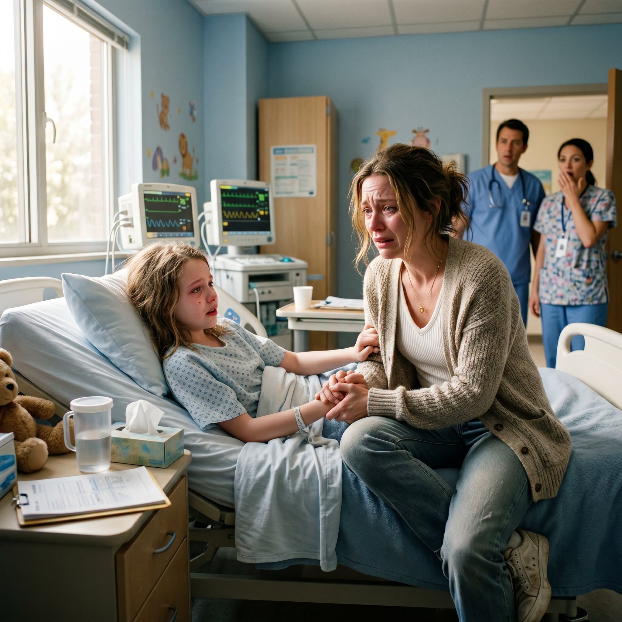 For Four Years, Everyone Said My Daughter Fell From the Playground Equipment—But When She Finally Opened Her Eyes, Her First Words Exposed Something No One Expected.