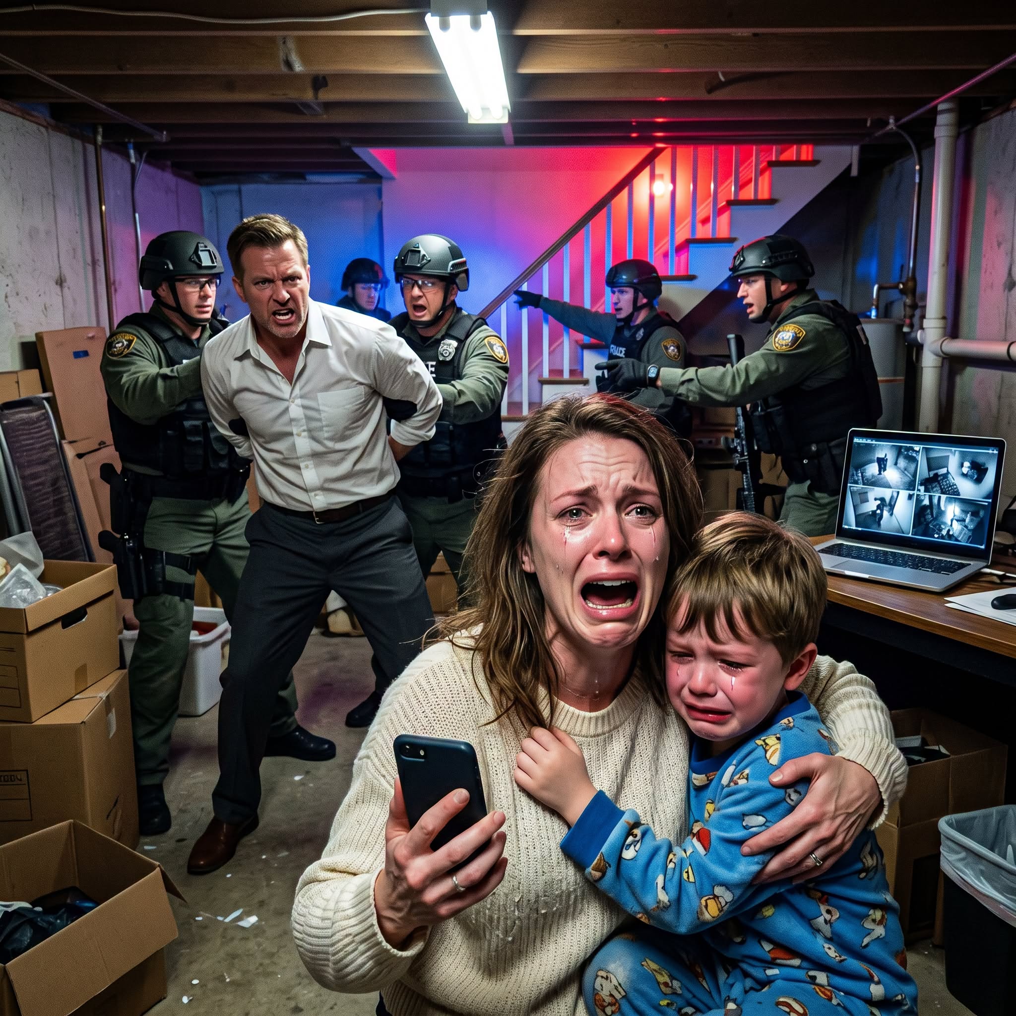 My husband's 6-year-old son kept crying when we were alone—“don't tell daddy.” when he finally showed me why, i called the police