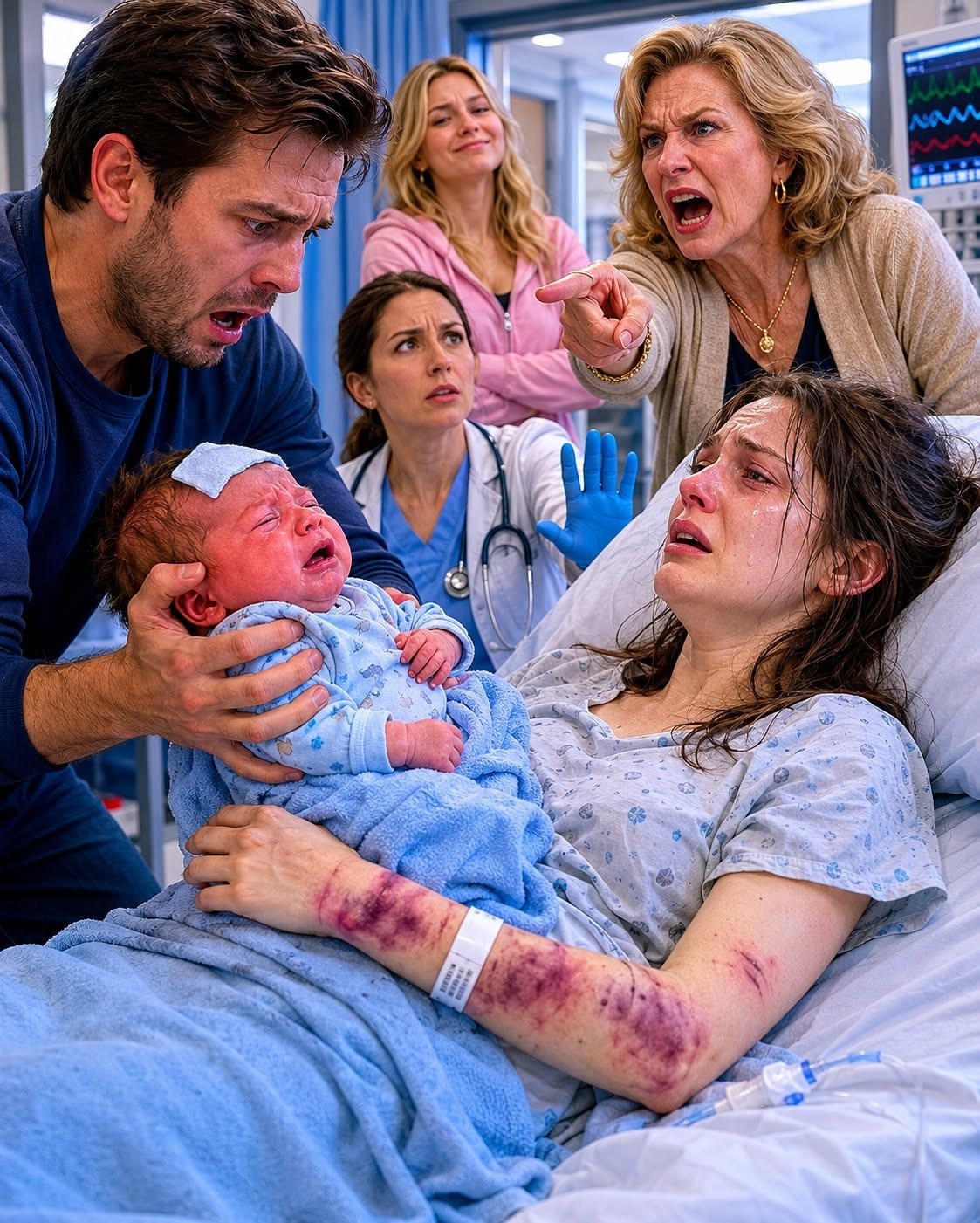 I walked into a Chicago hospital with my new girlfriend.