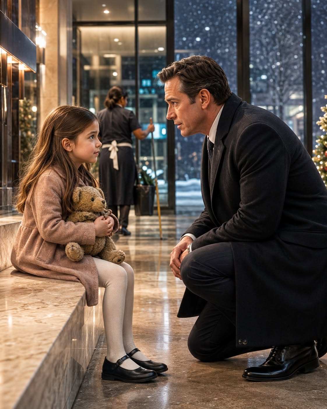 My Mommy Is Sick, But She Still Works…”—The Little Girl Whispered, And The CEO Couldn’t Stay Silent