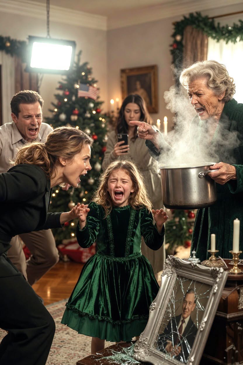 On Christmas Eve, My Mother Scalded My Little Daughter With Boiling Soup… But She Had No Idea What I Would Do Next