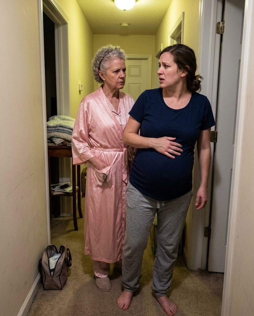 HOSPITALS ARE FOR THE WEAK," my mother-in-law sneered, slipping my car keys into her robe pocket as my contractions hit. I stayed eerily calm. When the ambulance pulled up with CPS and my lawyer, Barbara finally understood I hadn't been enduring her for weeks. I'd been documenting her.