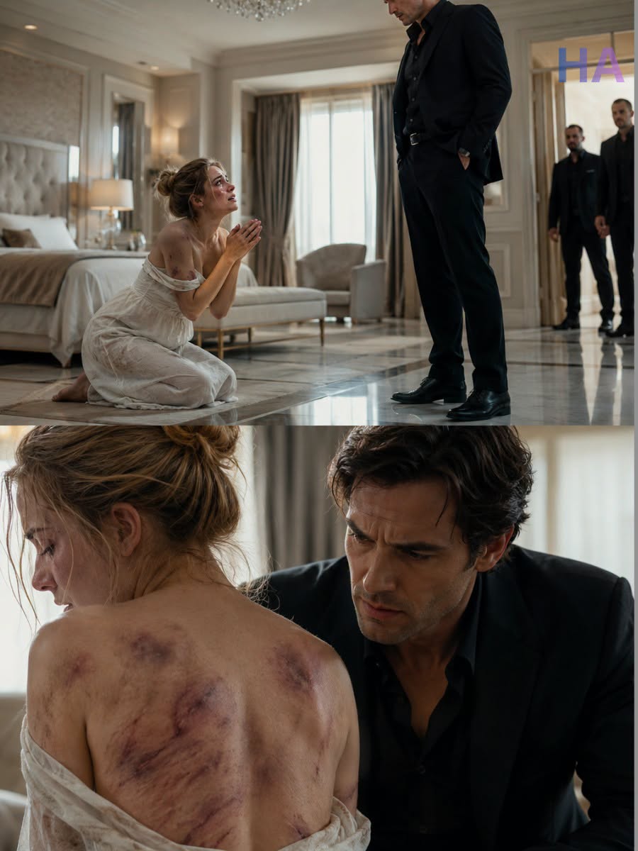 She Whispered, “Please Don’t Hit Me Again”… But the Feared Chicago Mafia Boss Went Silent When He Saw the Bruises She Had Hidden From Everyone
