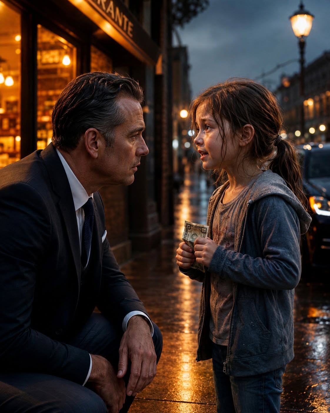 Little Girl Paid a Mafia Boss $5 to Help Her Mom — What She Said Made Him Freeze