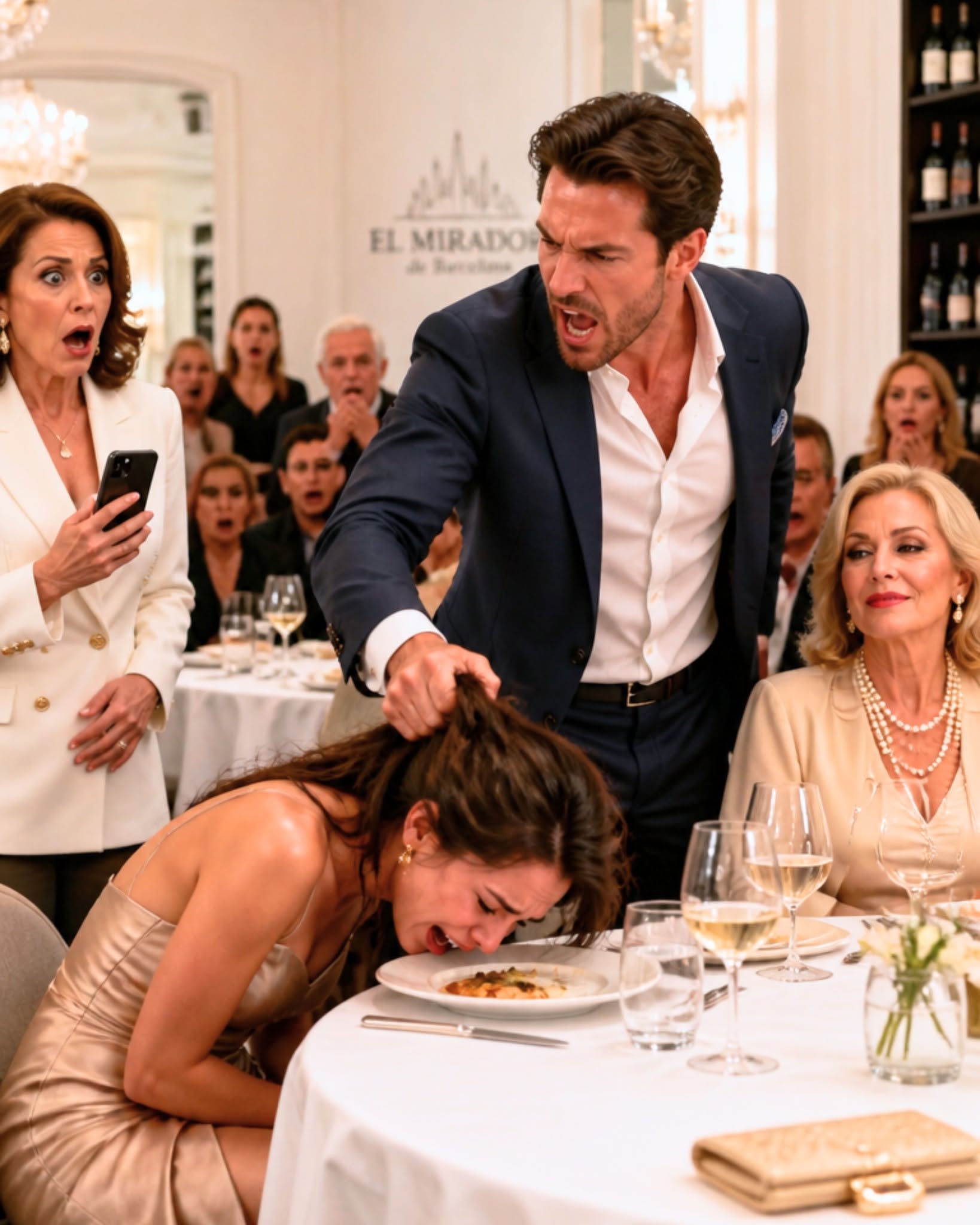 My son-in-law yanked my daughter by the hair in the middle of a crowded restaurant and forced her head down while dozens of people stared in shock. His mother smiled with pride and said, “Sometimes a husband has to put his wife in her place