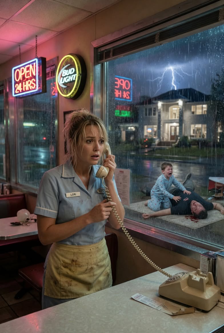 WAITRESS TAKES MIDNIGHT CALL—DOESN'T KNOW THE DAD IS MAFIA BOSS