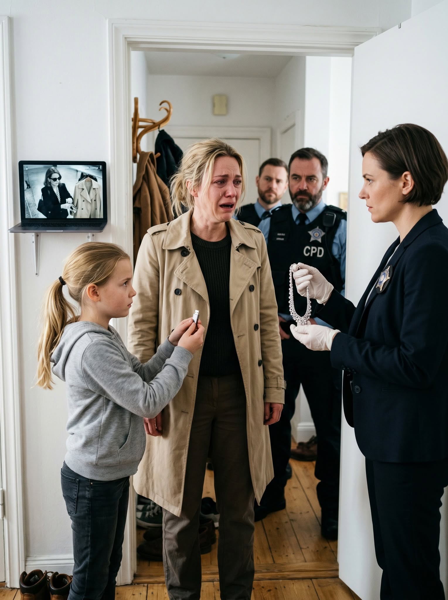 A Girl Pretended To Be Sick And Stayed Home — Then She Saw Her Aunt Slip Something Into Her Mother's Coat, And By Nightfall The Police Were At The Door The Afternoon Arden Stayed Home