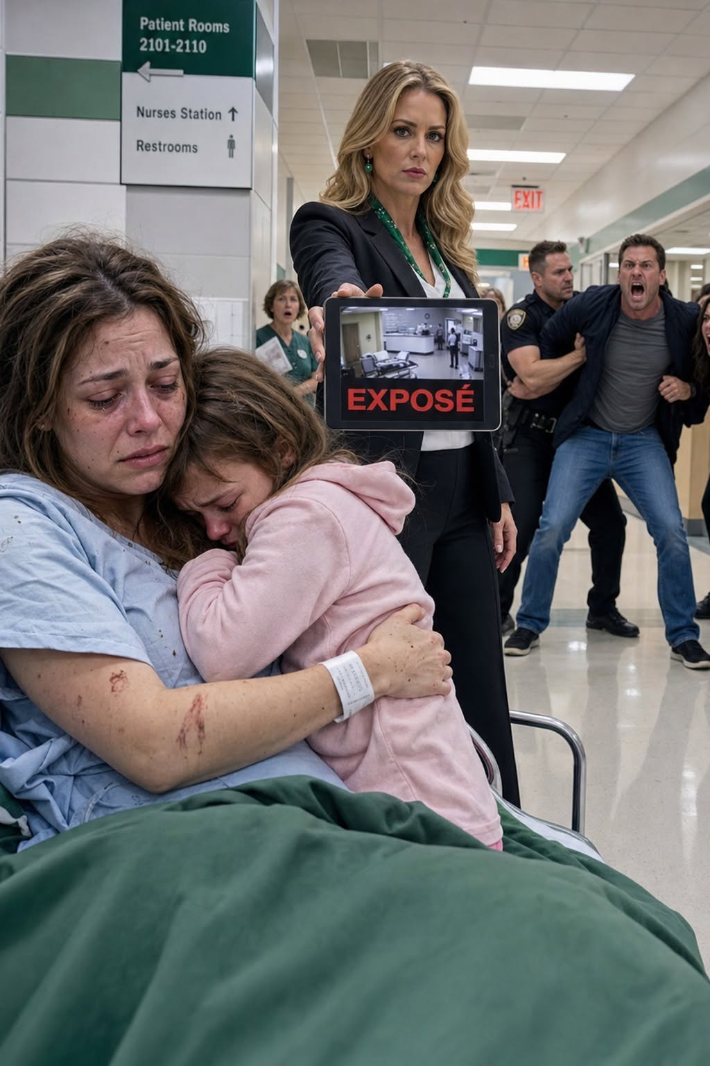 I WOKE UP TO FAILING ORGANS AND MY UNBORN BABY IN SEVERE DISTRESS. NEXT TO MY HOSPITAL BED LAY SIGNED DIVORCE PAPERS. DOWN THE HALL, MY 6-YEAR-OLD FOUGHT FOR HER LIFE IN THE ICU.
