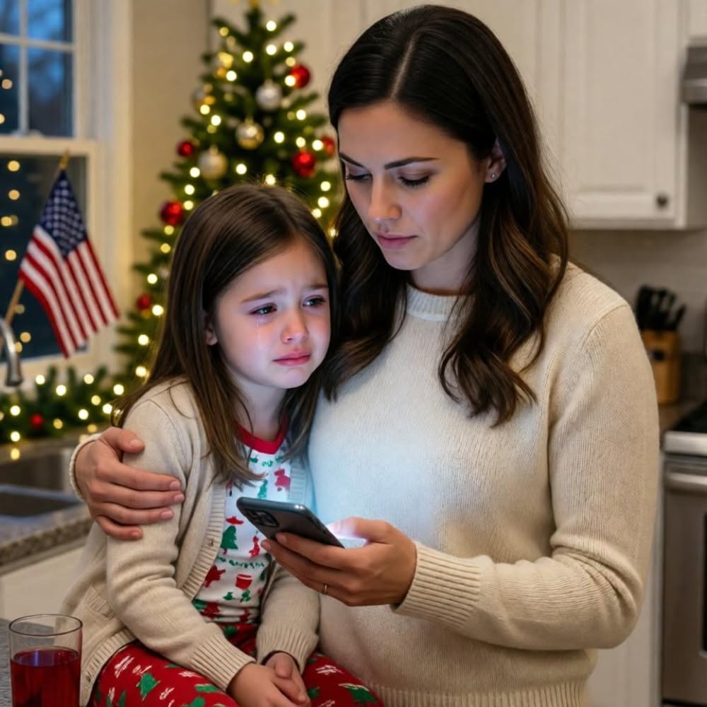 Mom said: "we're doing christmas with just the well-behaved kids. yours can skip this year." my daughter started crying