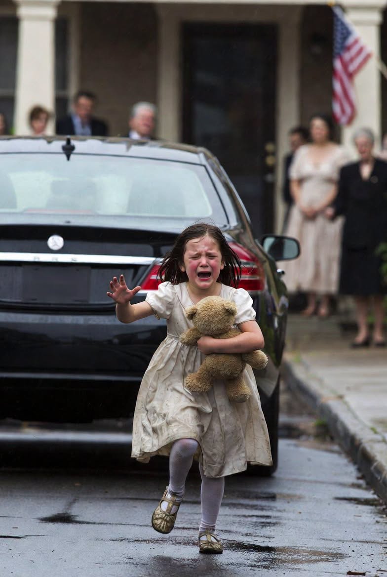 At seven years old, I chased my mother’s wedding car down the street screaming, but she never looked back.