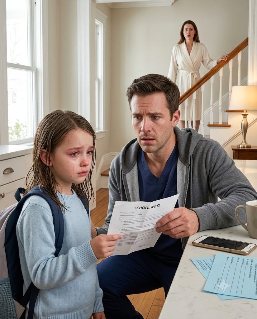 My new wife’s seven-year-old daughter always cried whenever we were alone