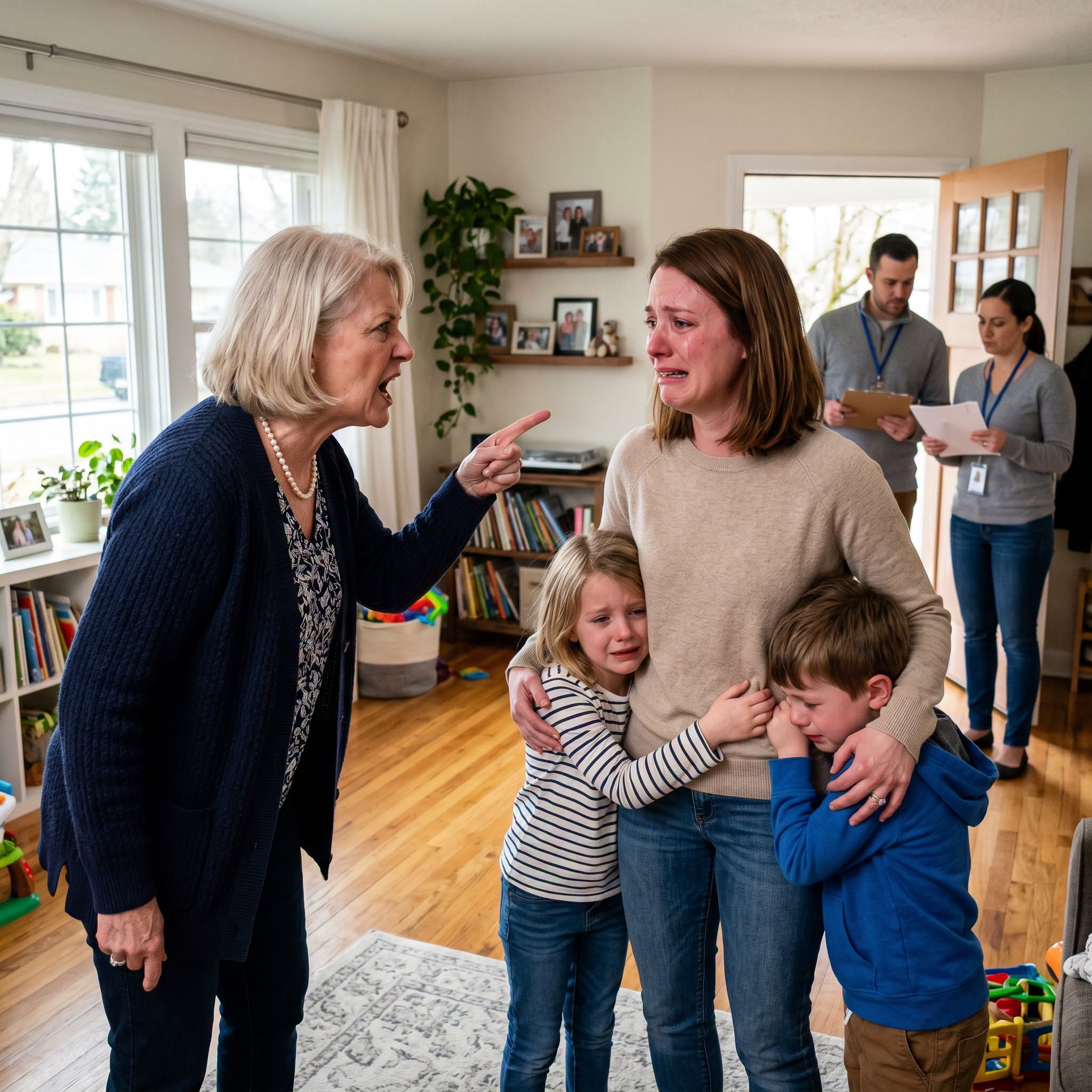 "My mother-in-law falsely accused me of child abuse. So I banned her from seeing my kids FOREVER."