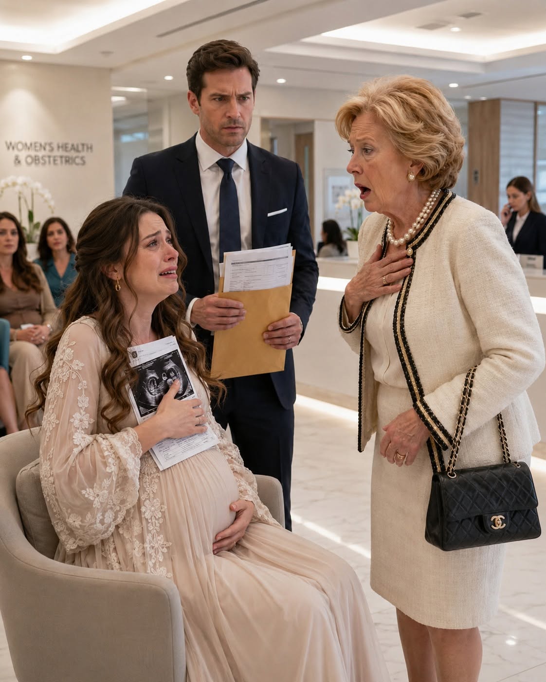 One year after my divorce, my former mother-in-law spotted me inside a clinic and sneered, “My son was right to leave you; now he finally has a real daughter with your former best friend