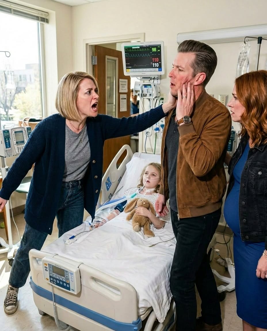 My husband and my sister laughed while my daughter Holly was dying in a hospital bed. Then he smirked and said,