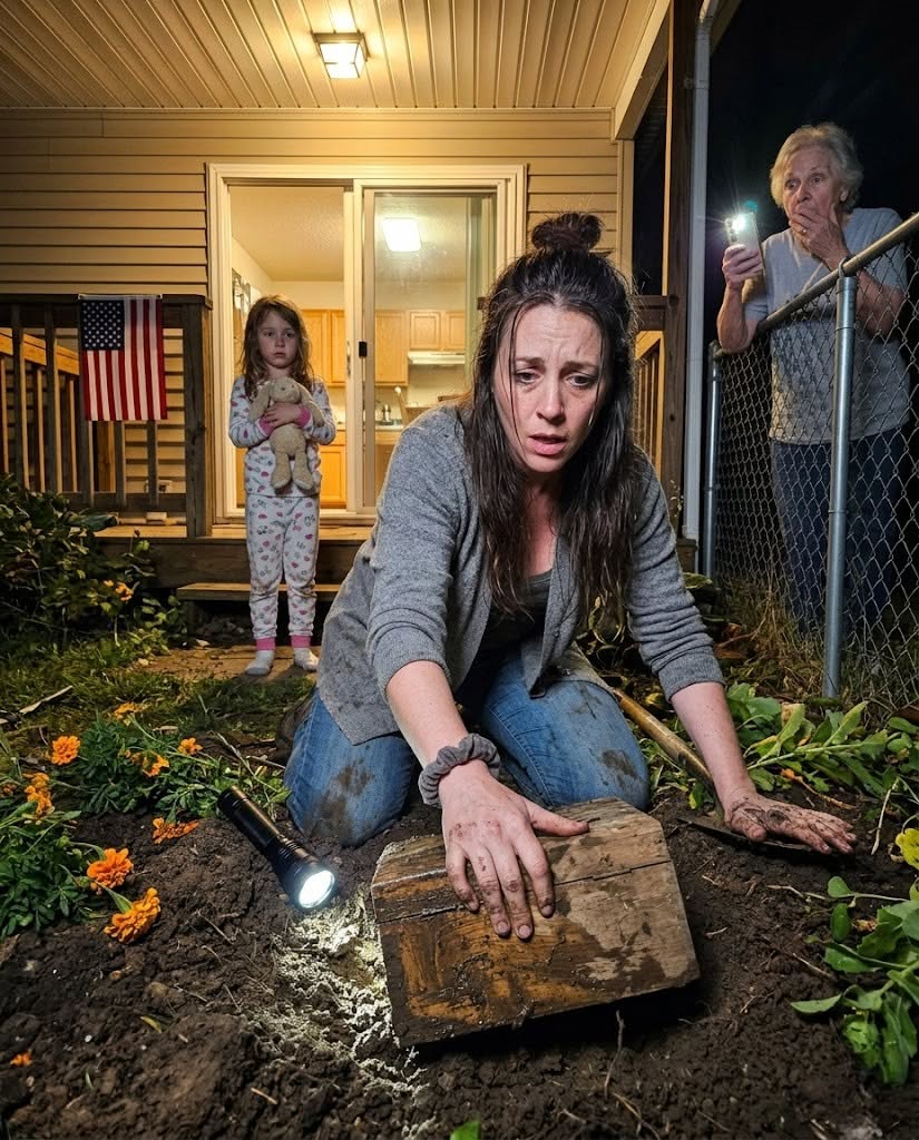 A child's homework question sent me into the garden with a flashlight: "Why did you hide Mommy there