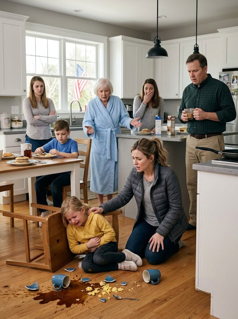 My Sister Hurt My Four-Year-Old Daughter at My Mother’s Breakfast Table, Then My Parents Stood Over Her and Said, “Don’t Make a Scene—Think About the Family
