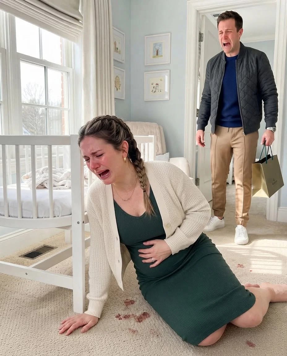 I was fighting for my life on the nursery floor beside our newborn son while my husband was celebrating his birthday at an expensive mountain resort